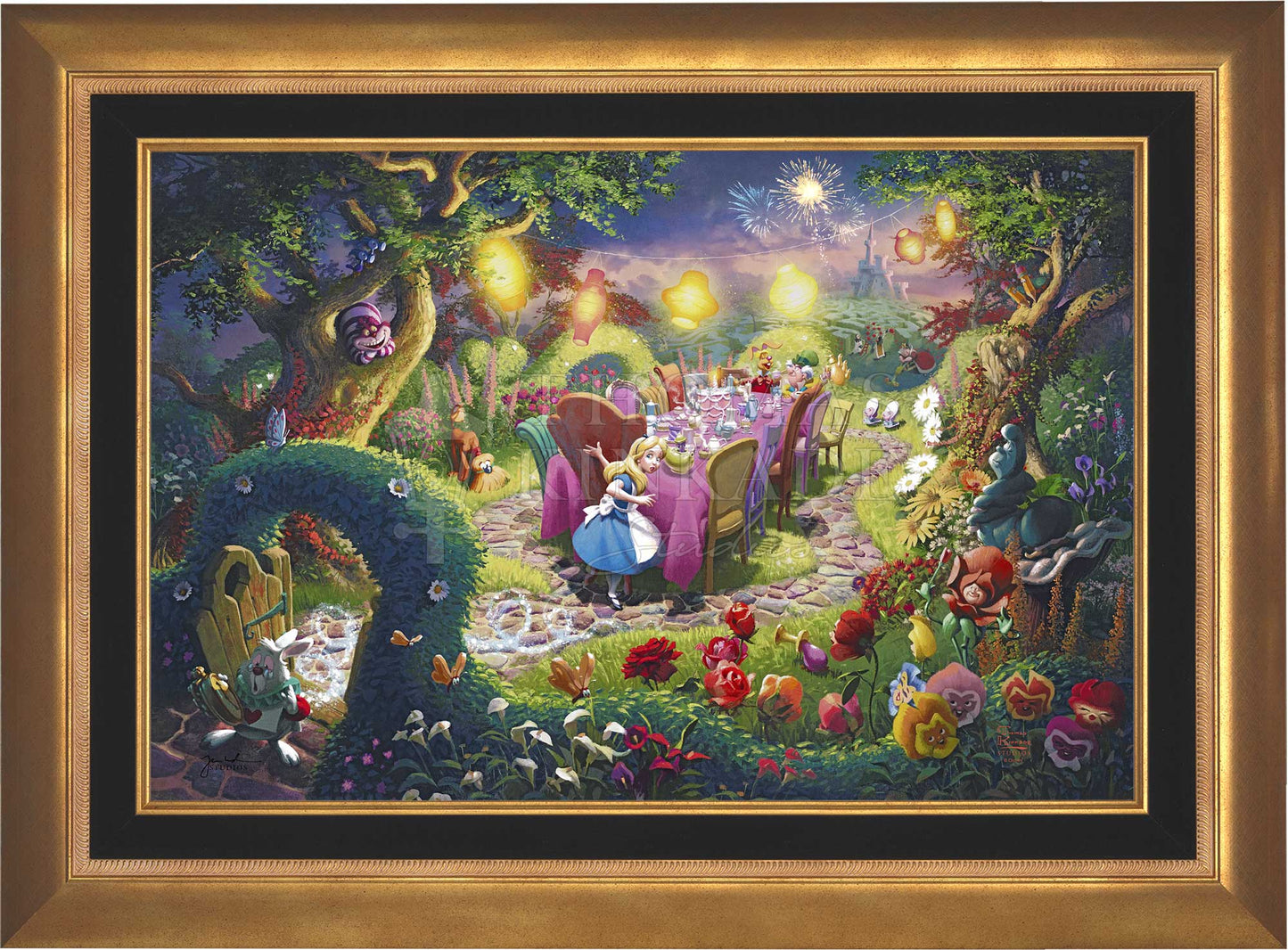 Disney  Mad Hatter's Tea Party - Limited Edition Canvas (PP - Publisher Proof) - 28" x 37"
