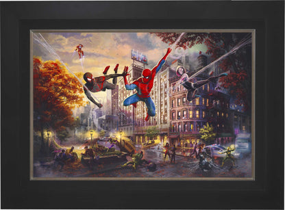 Spider-Man and Friends: The Ultimate Alliance - Limited Edition Canvas (SN - Standard Numbered) - 27.5" x 36.5"