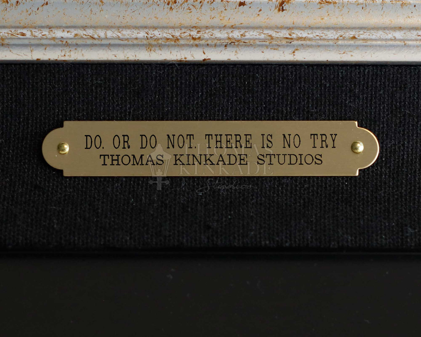 Do. Or do not. There is no try. - Framed Limited Edition Canvas (SN - Standard Numbered) - 27.5" x 36.5"