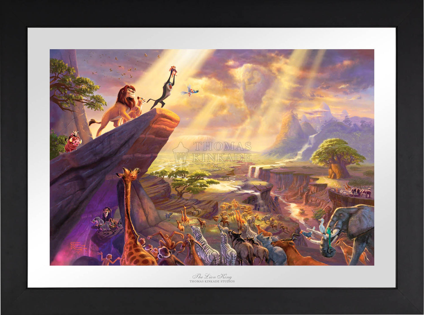 Disney The Lion King -  Limited Edition Paper (SN - Standard Numbered) - 22" x 31"