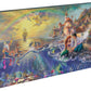 The Little Mermaid - 16" x 31" Gallery Wrapped Canvas