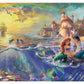 The Little Mermaid - 16" x 31" Gallery Wrapped Canvas