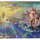 The Little Mermaid - 16" x 31" Gallery Wrapped Canvas