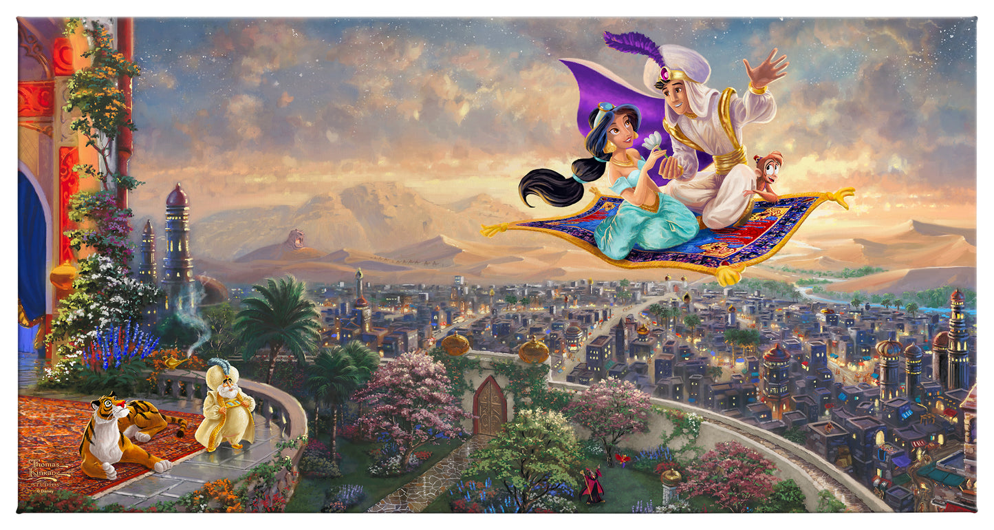 Aladdin - 16" x 31" Gallery Wrapped Canvas
